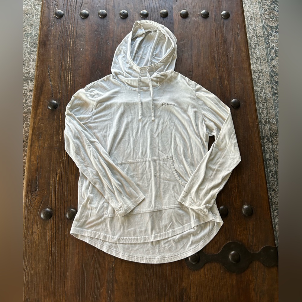 Columbia Light Cream Hooded Top